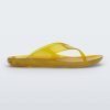 Melissa Real Jelly Flip Flop Clear Yellow Product Image 1