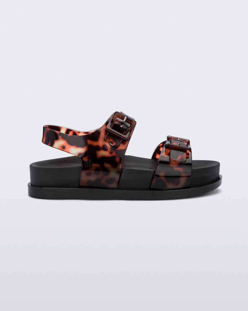 Melissa Wide Platform Brown/Black/Tortoise Product Image 1