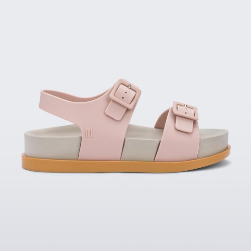 Melissa Wide Platform Caramel/Beige/Pink Product Image 1